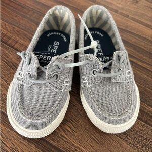 Sperry Kids Gray Boat Shoes